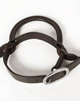 HILASON Horse Saddle Safety Leather Night Latch Adjustable Handle