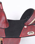 Hilason Western Horse Saddle Treeless Trail Barrel American Leather