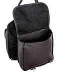 HILASON Western Leather Horse Saddle Bag For Trail