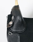 Western Horse Saddle Hilason Treeless Trail Barrel American Leather