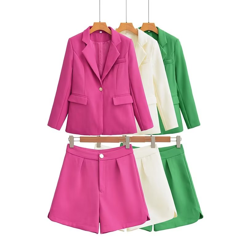 Chic Blazer Suit Ensemble