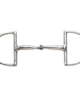 Centaur Metalab Jointed Hunter Dee Stainless Steel Horse Bit