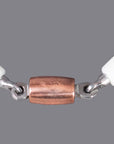 5" Happy Copper Roller Mouth 3-Ring Pessoa Gag Stainless Steel H. Bit
