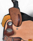 Western Horse Saddle American Leather Ranch Roping Cowboy Hilason