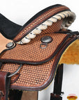 Western Horse Saddle American Leather Ranch Roping Cowboy Hilason