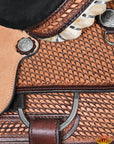 Western Horse Saddle American Leather Ranch Roping Cowboy Hilason