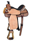 Western Horse Saddle American Leather Ranch Roping Cowboy Hilason