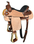 Western Horse Saddle American Leather Ranch Roping Cowboy Hilason