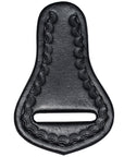 Hilason Western Saddle Repair Leather Latigo Carrier Black