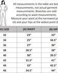 34" Horze Ella Womens Pull On Knee Patch Breeches Soft Slightly Stretchy Black