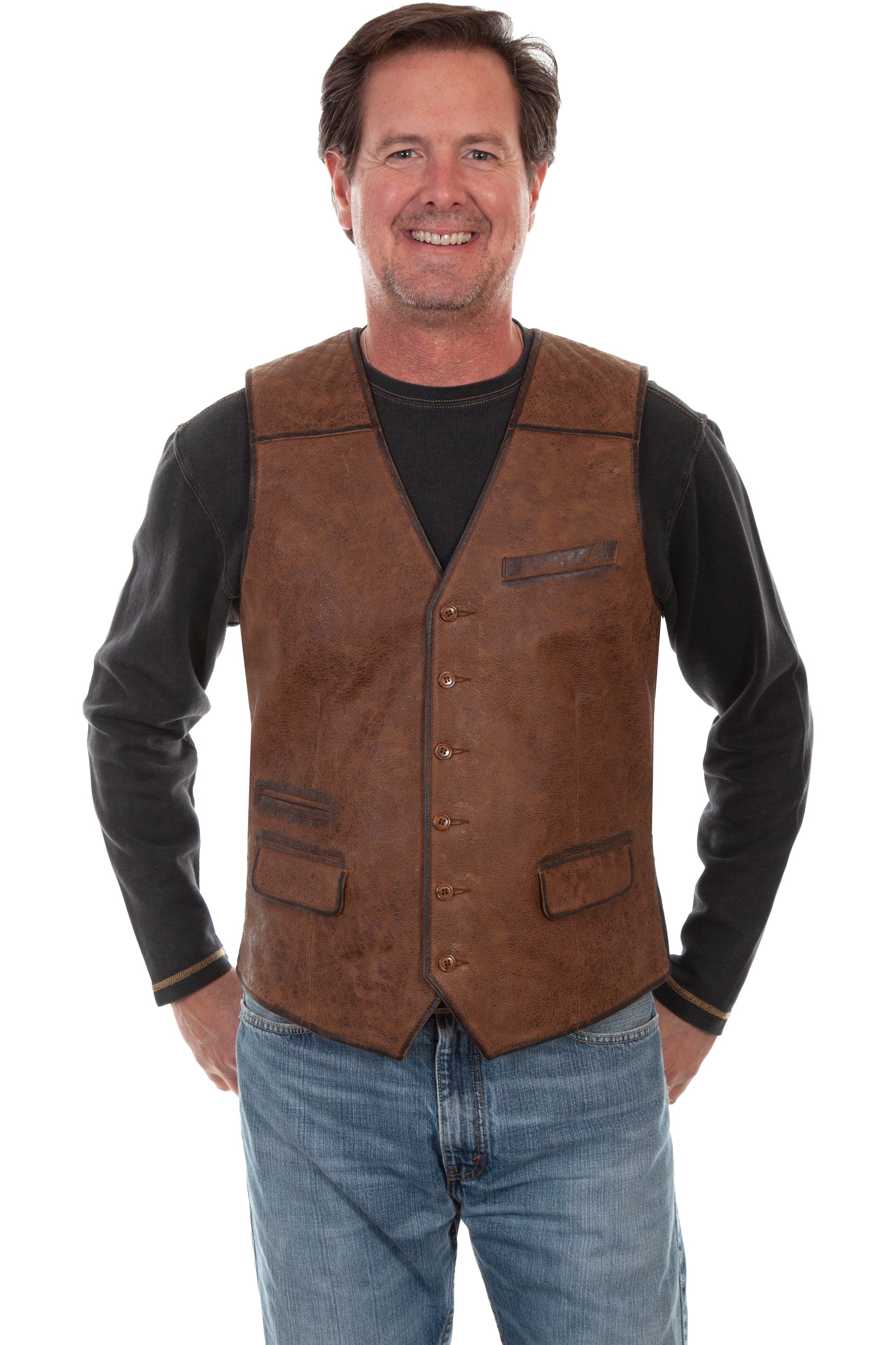 Canvas Back Vest - 1049