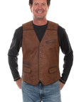 Canvas Back Vest - 1049