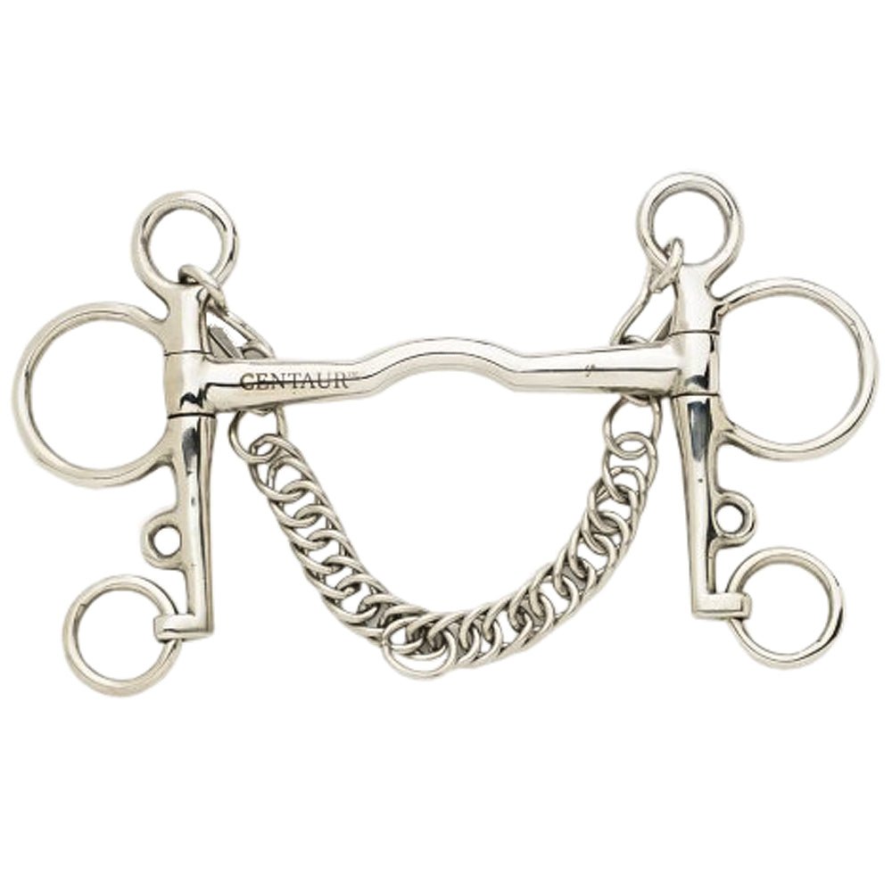 5.5" Centaur Stainless Steel Polo Pelham H. Bit – Hilason