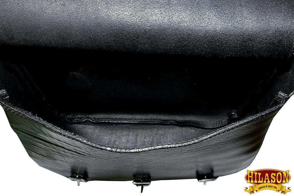 HILASON Western Leather Horse Saddle Bag For Trail