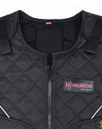 Bull Riding Vest Hilason Black Bull Pro Rodeo Cordura Large