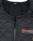Bull Riding Vest Hilason Black Bull Pro Rodeo Cordura Large