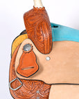 Western Kids Youth Children Miniature Pony Saddle Leather Trail Tack Comfytack