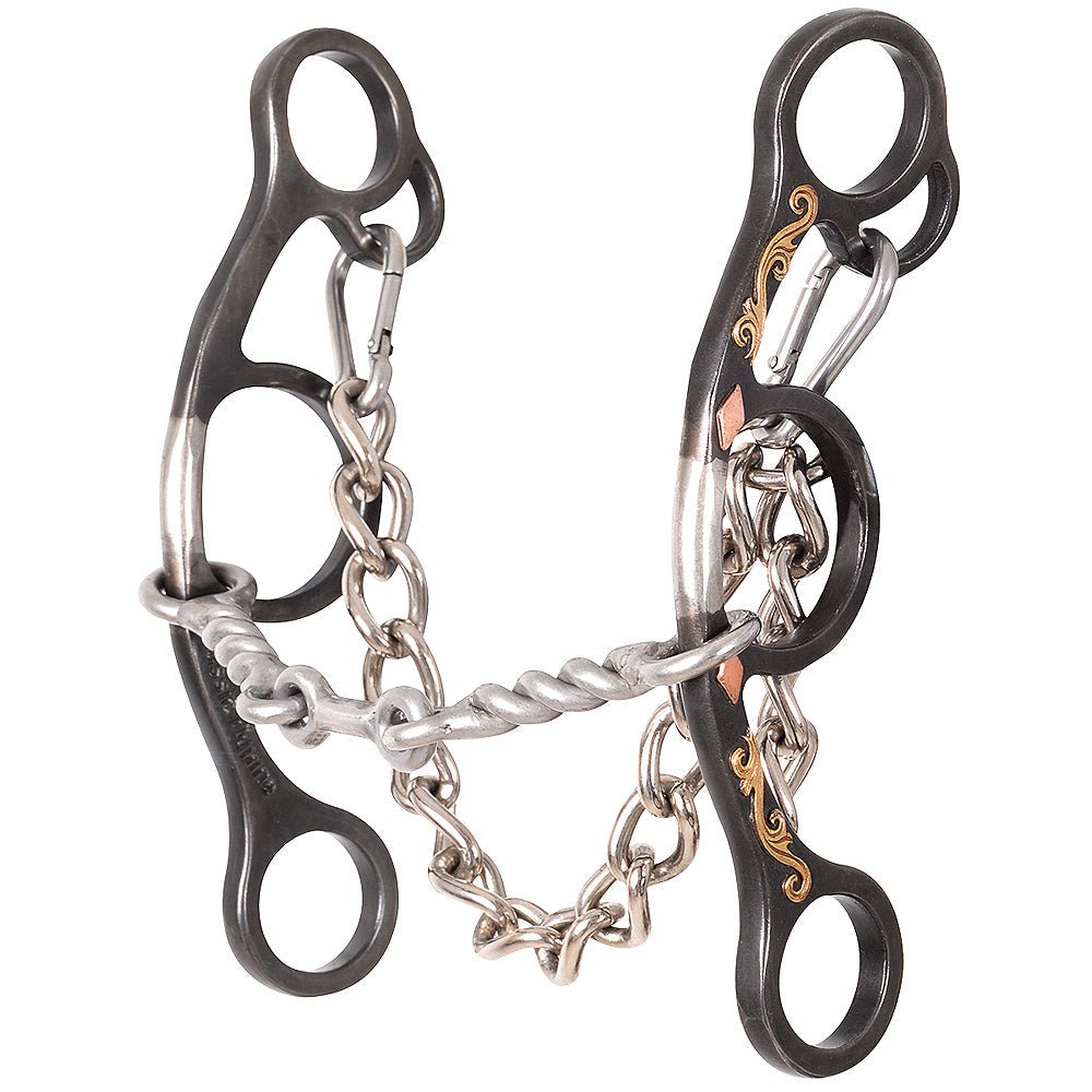 Classic Equine Diamond Short Shank H. Barrel Bit Gag – Hilason