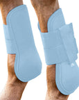 Cob Horze Hard Outer Shell Protects Neoprene Lining Tendon Boots Cashmere Blue