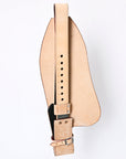 Hilason Leather Youth Saddle Replacement Fender Pair Hobble Strap Tan
