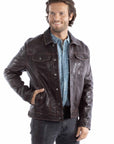 Leather Jacket - 1055