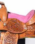 Comfytack Kids Youth Children Miniature Pony Saddle Leather Pleasure Western