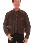 Canvas W/leather Trim - 1061