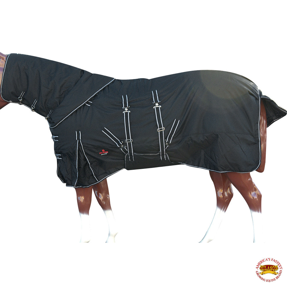 Hilason 1200D Waterproof Poly Turnout Horse Blanket Neck Cover