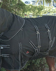 Hilason 1200D Waterproof Winter Horse Turnout Blanket Neck Cover Belly Wrap