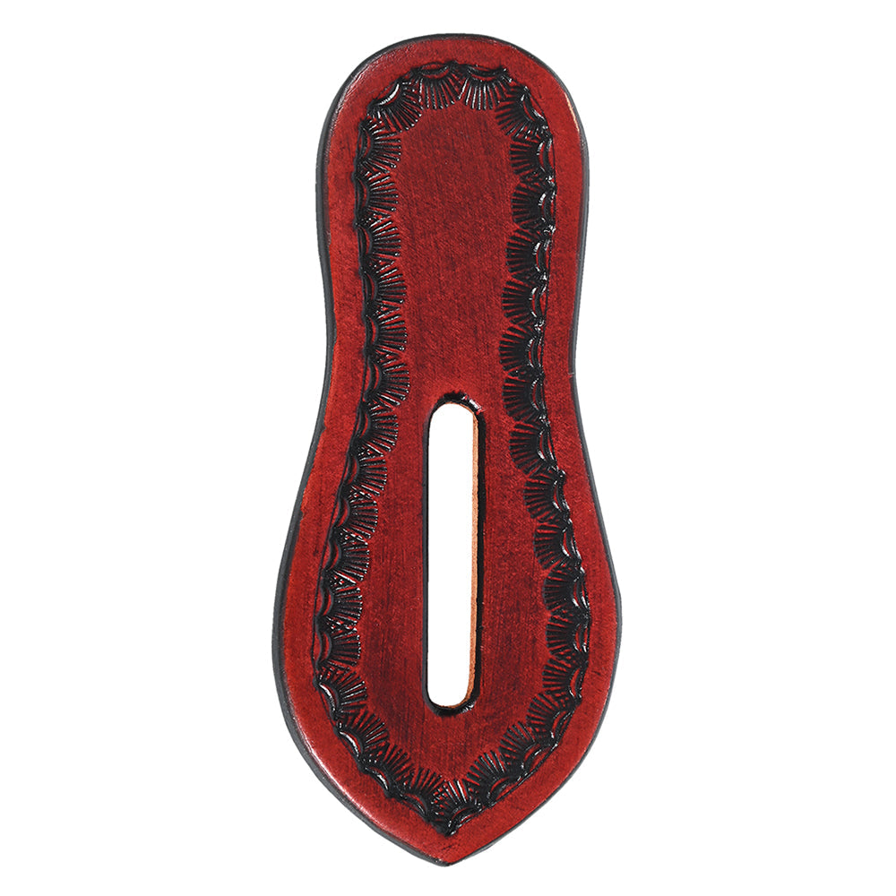 Hilason Western Saddle Repair Leather 1 Latigo Carrier 1 Girth Holder Mahogany