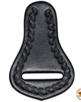 Hilason Western Saddle Repair Leather 1 Latigo Carrier 1 Girth Holder Black