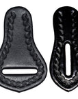 Hilason Western Saddle Repair Leather 1 Latigo Carrier 1 Girth Holder Black