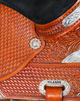 Hiason Western Horse Treeless Trail Barrel Saddle American Leather