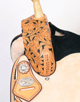 Hilason Western Horse Treeless Trail Barrel Saddle American Leather