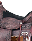 Western Horse Saddle American Leather Treeless Trail Pleasure Hilason
