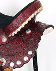 Hilason Western Horse Treeless Trail Barrel Saddle American Leather