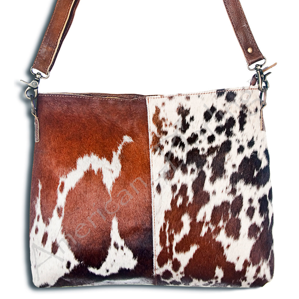 American Darling Small Crossbody Hair-On Genuine Leather women bag western handbag purse