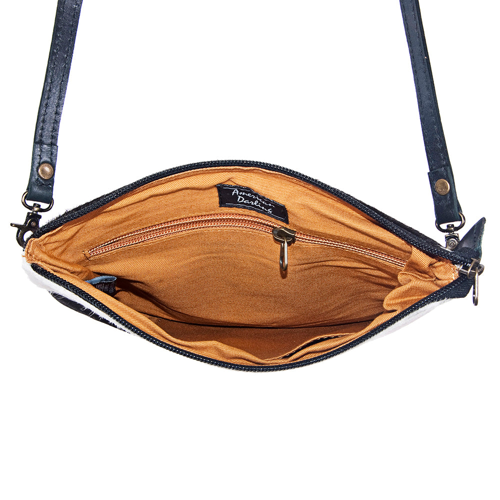 American Darling Small Crossbody Genuine Leather women bag western handbag purse