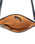 American Darling Western Small Crossbody Bag – Genuine Hair-On Cowhide Leather with Fringes, Adjustable Strap, Handcrafted in Texas
