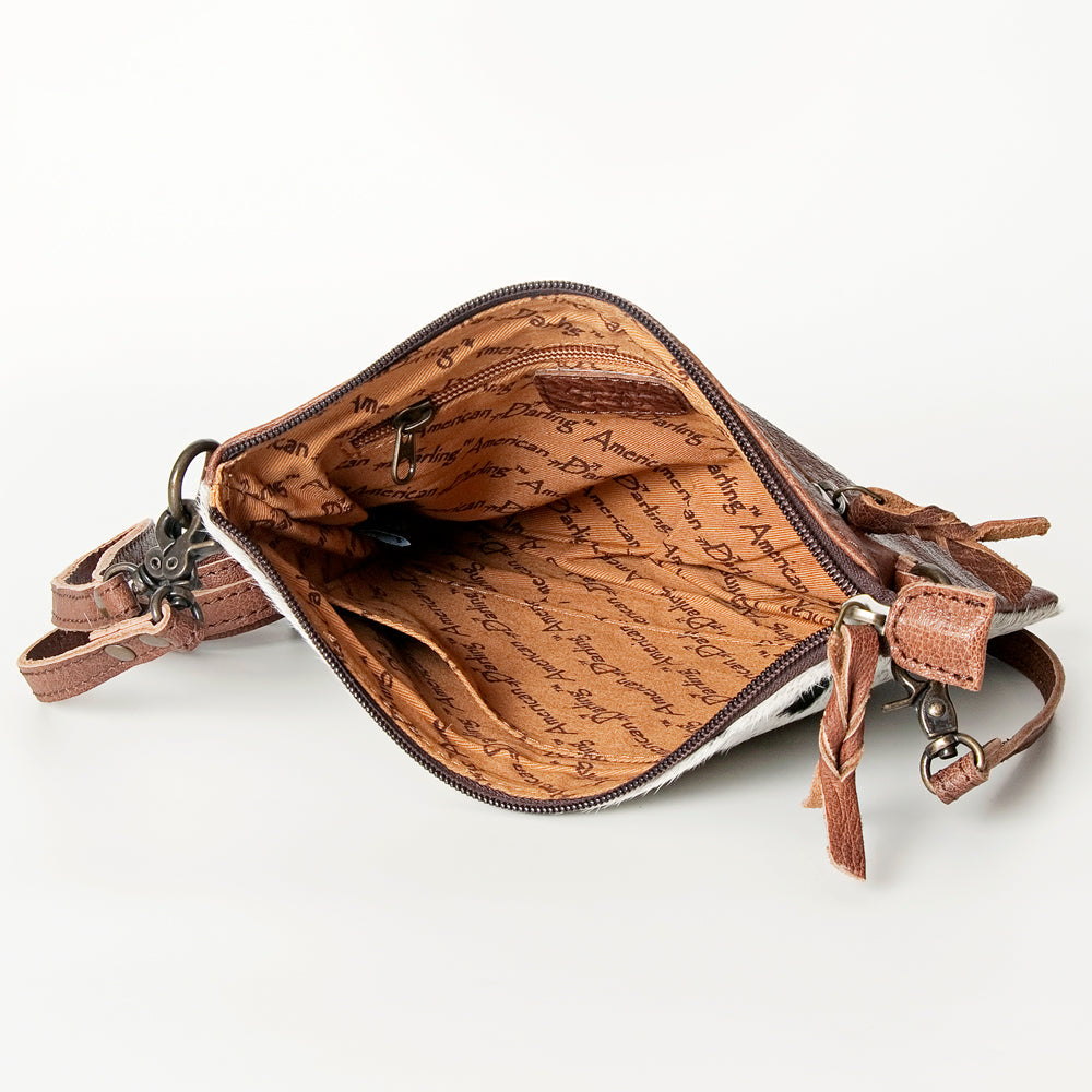 American Darling Small Crossbody Genuine Leather women bag western handbag purse