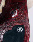 Flex Tree Western Horse Saddle American Leather Trail Barrel By Hilason