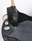Flex Tree Western Horse Saddle American Leather Trail Barrel By Hilason