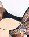 Flex Tree Western Horse Saddle American Leather Trail Barrel By Hilason