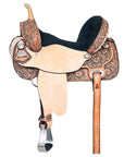 Flex Tree Western Horse Saddle American Leather Trail Barrel By Hilason
