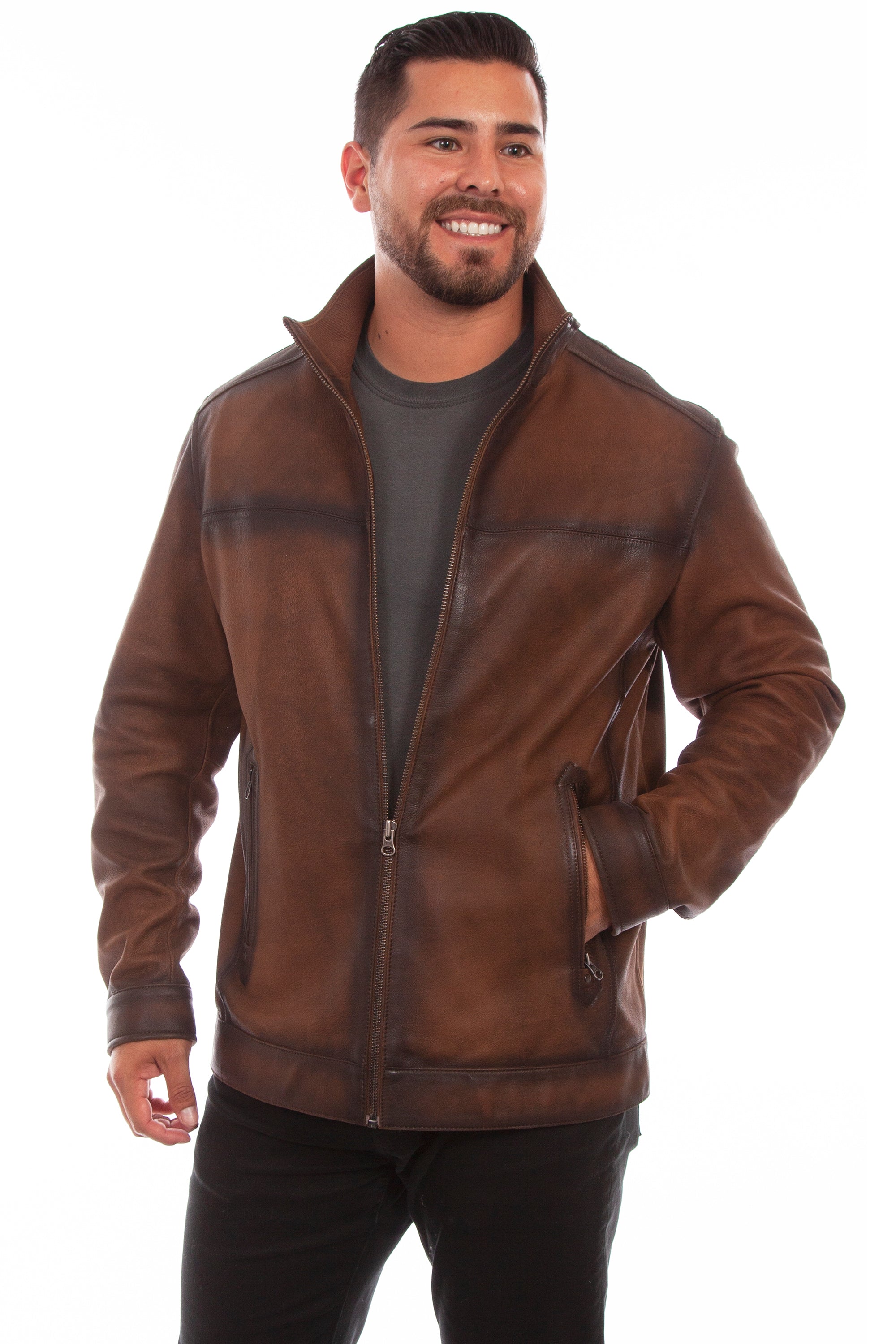 Zip Front Jacket - 1076