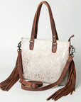 American Darling Tote Hair On Genuine Leather Women Bag Western Handbag Purse