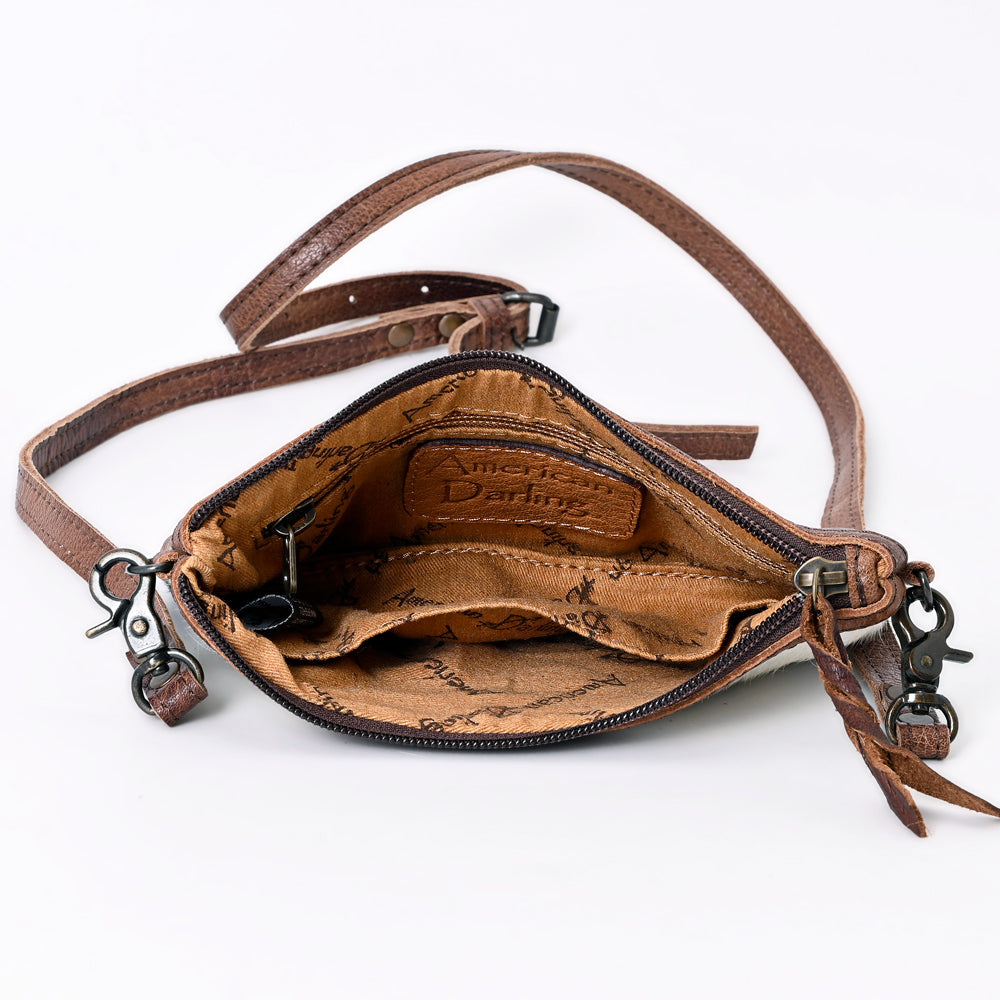 American Darling Small Crossbody Hair On Genuine Leather Women Bag Western Handbag Purse