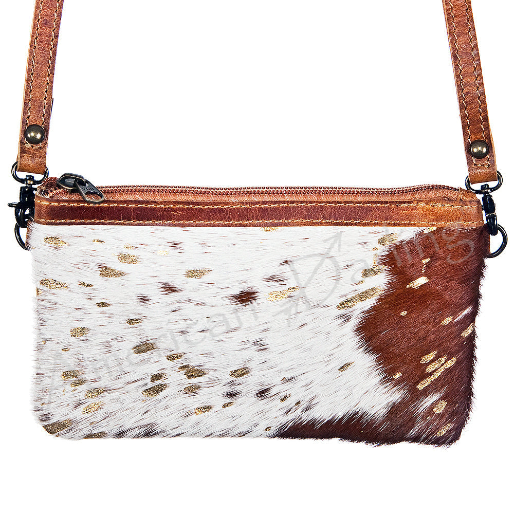 American Darling Small Crossbody Hair On Genuine Leather Women Bag Western Handbag Purse