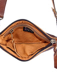 American Darling Small Crossbody Hair On Genuine Leather Women Bag Western Handbag Purse