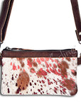 American Darling Small Crossbody Hair On Genuine Leather Women Bag Western Handbag Purse
